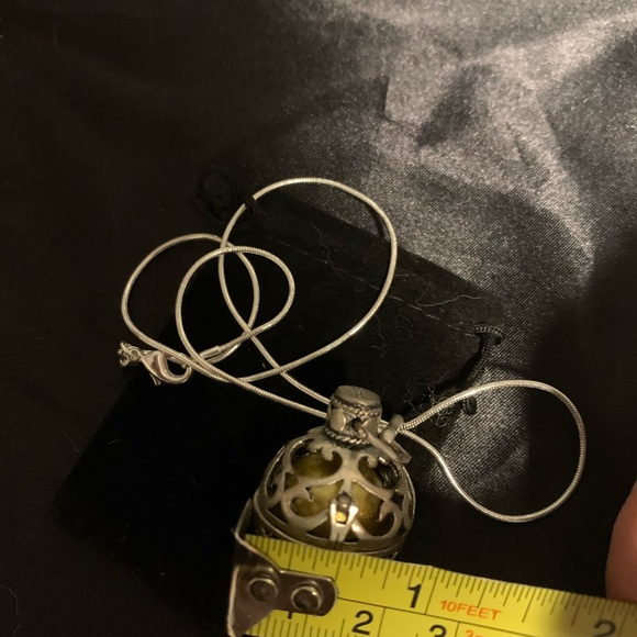 Handmade Silver .925 Harmony Chime Ball Pendant - Picture 4 of 4